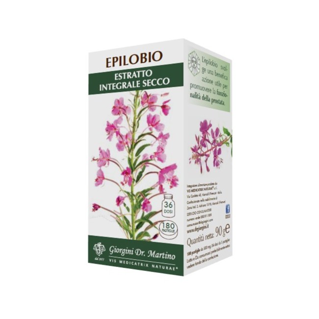 Dr Giorgini Epilobio Estratto Integrale Secco 90 G 180 Pastiglie Dr Giorgini Epilobio Estratto Integrale Secco 90 G 180 Pastiglie