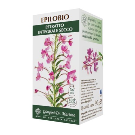 Dr Giorgini Epilobio Estratto Integrale Secco 90 G 180 Pastiglie Dr Giorgini Epilobio Estratto Integrale Secco 90 G 180 Pastiglie