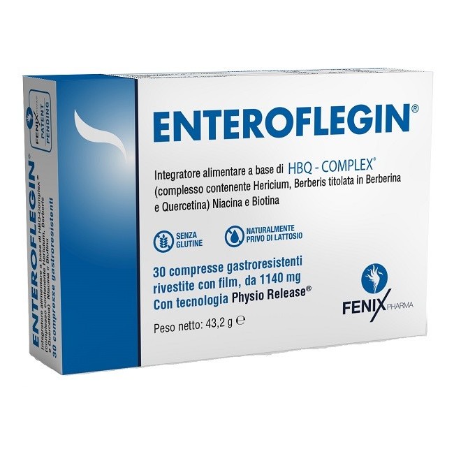 Fenix pharma Enteroflegin integratore 30 compresse