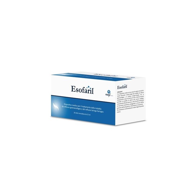 Fenix pharma Esofaril 20 stick 15ml per il reflusso gastrico