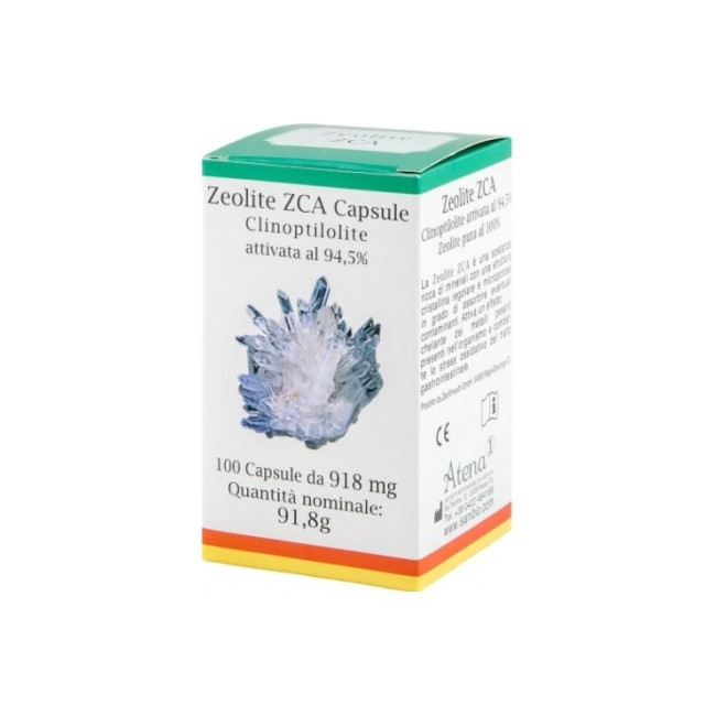 Zeolite Zecla Clinoptilolite Attivata 100 capsule 54 gr Zeolite Zecla Clinoptilolite Attivata 100 capsule 54 gr