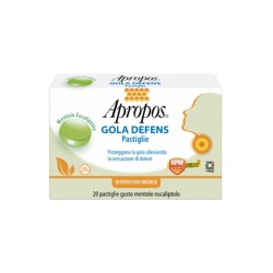 Apropos Gola Defens Pro 20 pastiglie mentolo