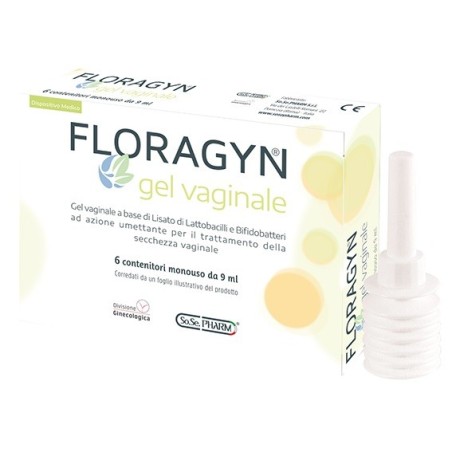Floragyn Gel Vaginale 6 Tubetti Monodose 9ml Floragyn Gel Vaginale 6 Tubetti Monodose 9ml