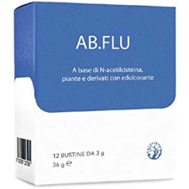 Abros ab flu integratore 12 bustine di acetil cisteina Abros ab flu integratore 12 bustine di acetil cisteina