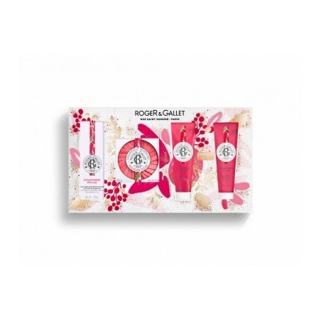Roger & Gallet Gingembre Rouge cofanetto con 4 prodotti