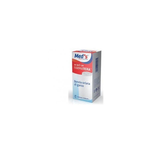 Meds benda Orlata Jodoformio Con Astuccio 5 m x 5 cm Meds benda Orlata Jodoformio Con Astuccio 5 m x 5 cm