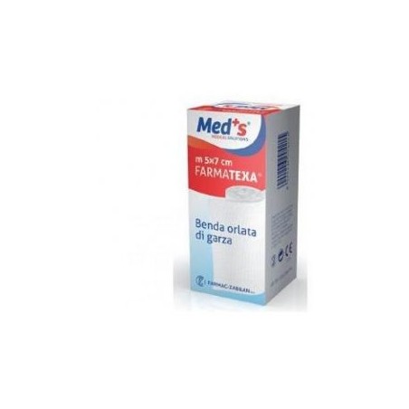 Meds benda Orlata Jodoformio Con Astuccio 5 m x 5 cm Meds benda Orlata Jodoformio Con Astuccio 5 m x 5 cm
