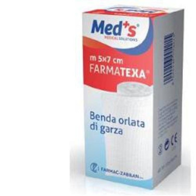 Med's benda orlata jodioformo 5 x 7 cm 1 pezzo