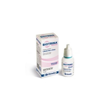 Biotrading biotrina gocce di lattoferrina e zinco 15 ml