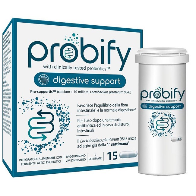 Perrigo Italia Probify digestive support 15 capsule Perrigo Italia Probify digestive support 15 capsule