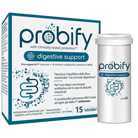 Perrigo Italia Probify digestive support 15 capsule Perrigo Italia Probify digestive support 15 capsule