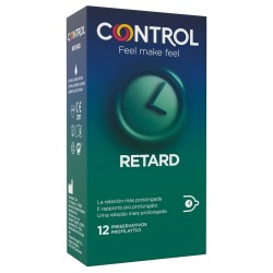 Control non stop retard preservativi 12 pezzi