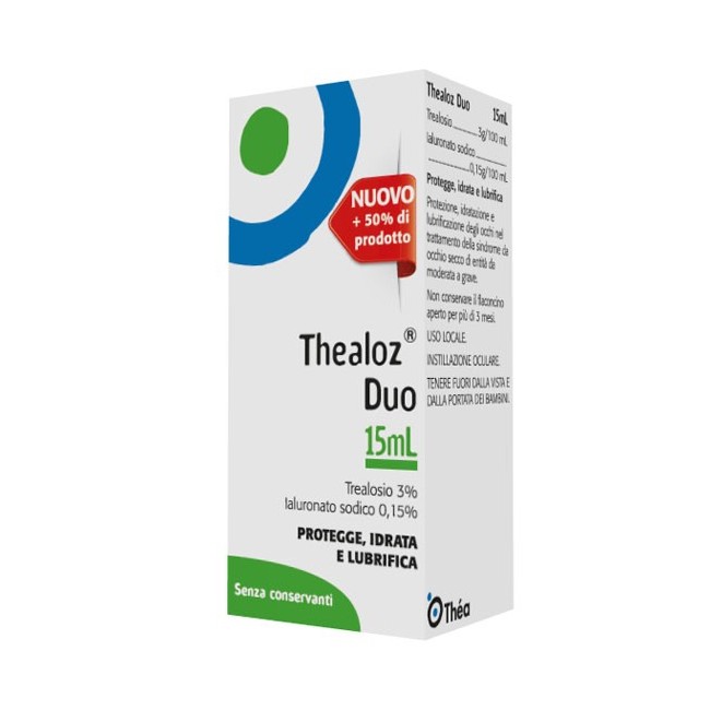 Thealoz duo soluzione oftalmica 15 ml Thealoz duo soluzione oftalmica 15 ml
