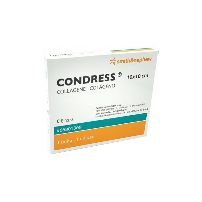 Euroresearch Condress Collagene Equino medicazione 10x10 Euroresearch Condress Collagene Equino medicazione 10x10