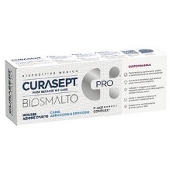 Curasept Biosmalto Carie Mousse Fragola 50ml