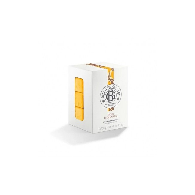 Roger&Gallet Saponette Bois D'orange Box 3 pezzi