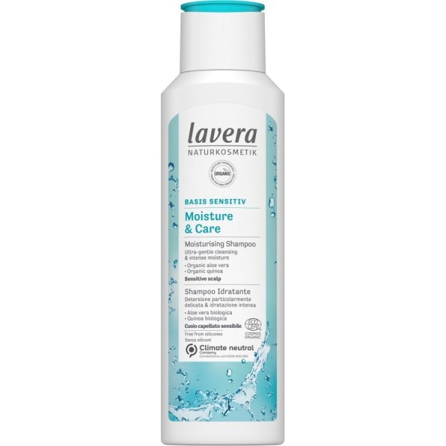 Lavera Shampoo Moisture & Care Idratante 200 ml Lavera Shampoo Moisture & Care Idratante 200 ml