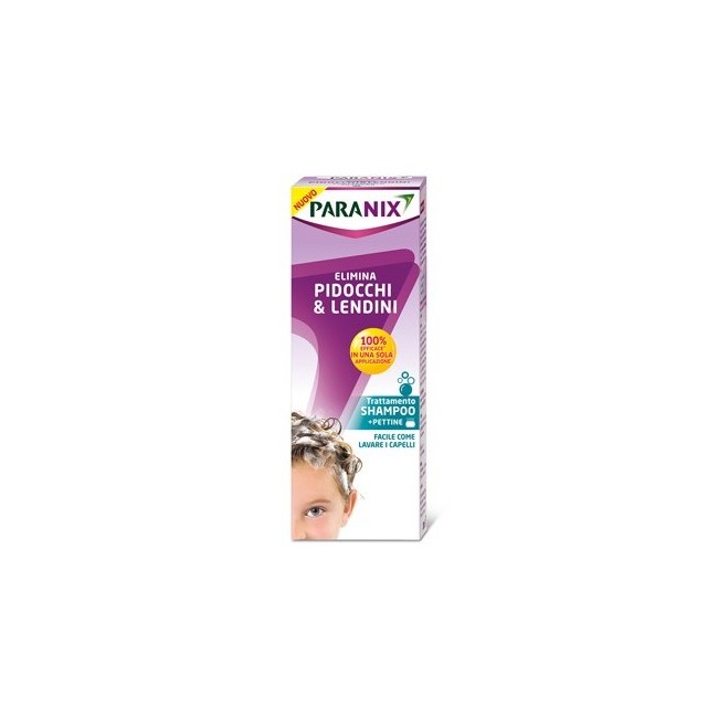 Paranix Shampoo + Pettine Per Pidocchi e Lendini 200 ml