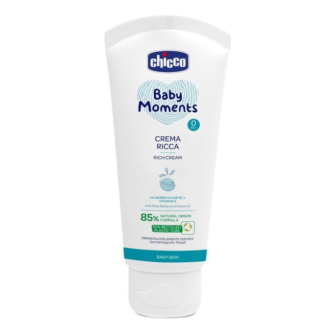 Chicco Baby Moments Crema Ricca Delicata 100 ml Chicco Baby Moments Crema Ricca Delicata 100 ml