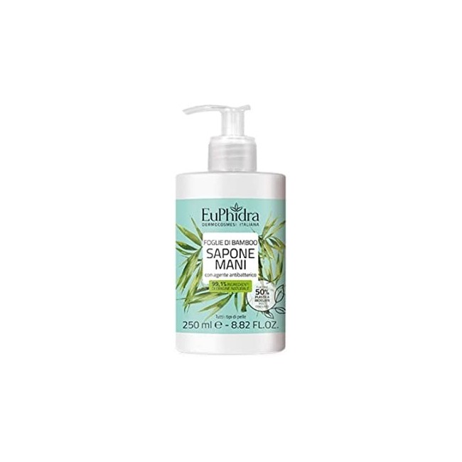 Euphidra Sapone Liquido Foglie di Bamboo 250 ml Euphidra Sapone Liquido Foglie di Bamboo 250 ml