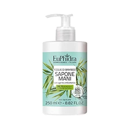 Euphidra Sapone Liquido Foglie di Bamboo 250 ml Euphidra Sapone Liquido Foglie di Bamboo 250 ml