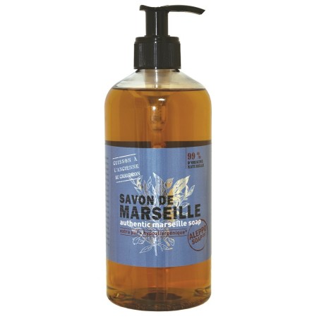 Sapone di Marsiglia Liquido Viso e Corpo 500 ml Sapone di Marsiglia Liquido Viso e Corpo 500 ml