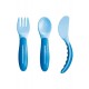 Mam Baby's Cutlery Set Posate Maschio Azzurro