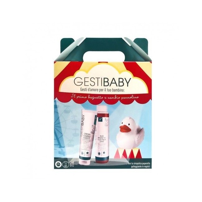 Gesti Baby Cofanetto Primo Bagnetto e Cambio Pannolino Gesti Baby Cofanetto Primo Bagnetto e Cambio Pannolino