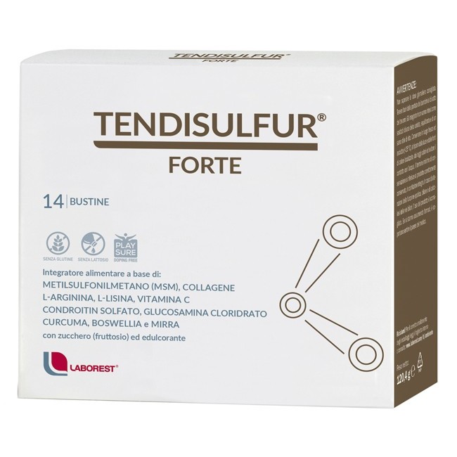 Tendisulfur Forte 14 Buste 6 Pezzi Tendisulfur Forte 14 Buste 6 Pezzi