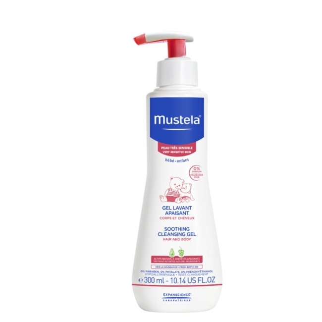 Mustela Gel Detergente Lenitivo Delicato 300 ml Mustela Gel Detergente Lenitivo Delicato 300 ml