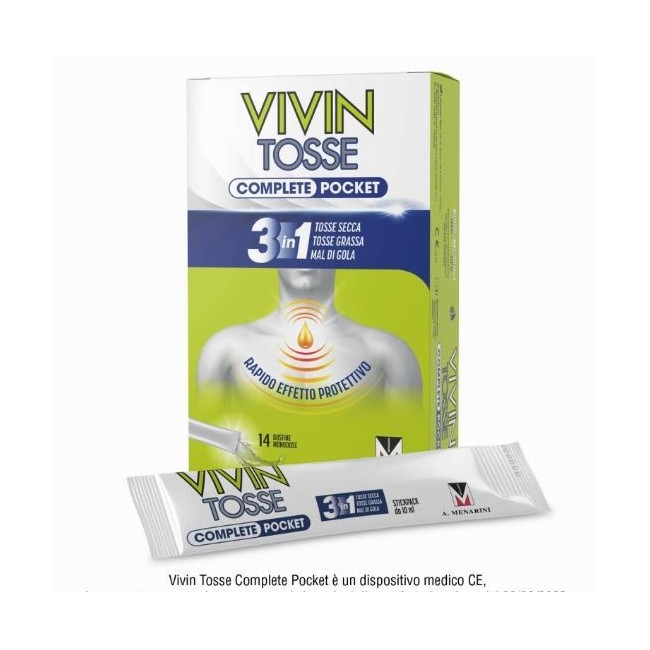 Vivin tosse sciroppo pocket 14 stick Vivin tosse sciroppo pocket 14 stick