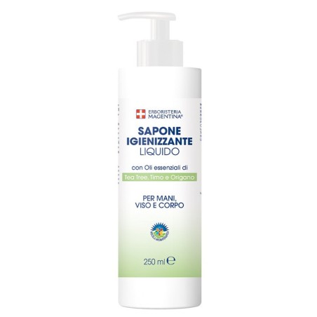 Erboristeria Magentina Igienizzante Sapone Liquido 250 Ml Erboristeria Magentina Igienizzante Sapone Liquido 250 Ml
