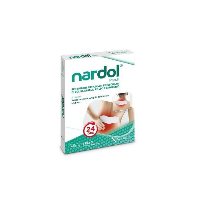 Nalkein SA Nardol patch 6 Fasce Auto riscaldanti