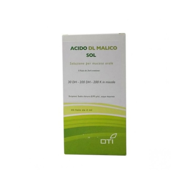 Oti Acido Dl Malico Soluzione 20 Fiale Oti Acido Dl Malico Soluzione 20 Fiale