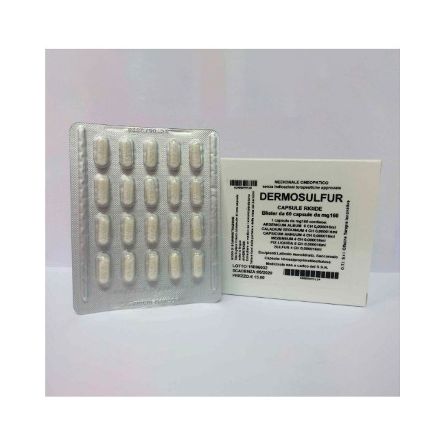 Oti Dermosulfur 60 capsule Oti Dermosulfur 60 capsule