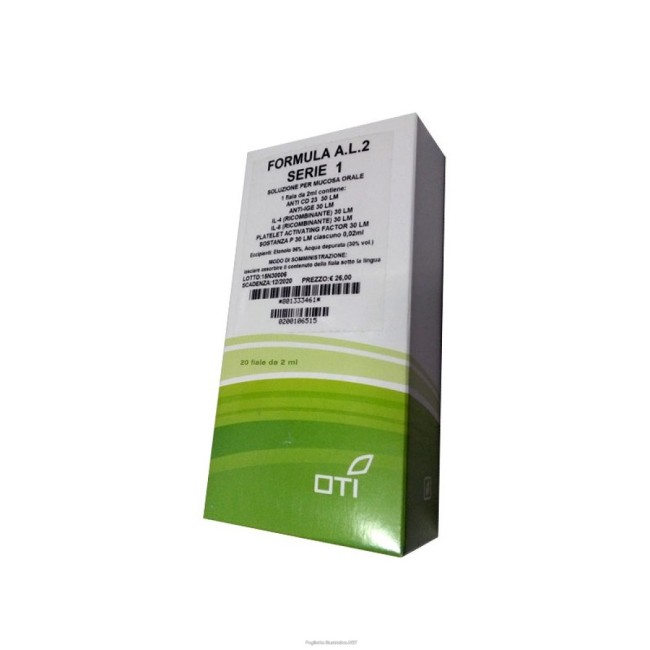 Oti Formula AL 2 serie 1 30 fiale medicinale omeopatico Oti Formula AL 2 serie 1 30 fiale medicinale omeopatico