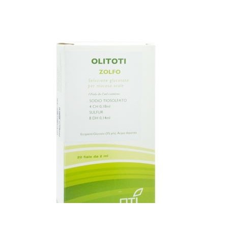 Oti Olitoti Zolfo 20 Fiale Glucosate Oti Olitoti Zolfo 20 Fiale Glucosate
