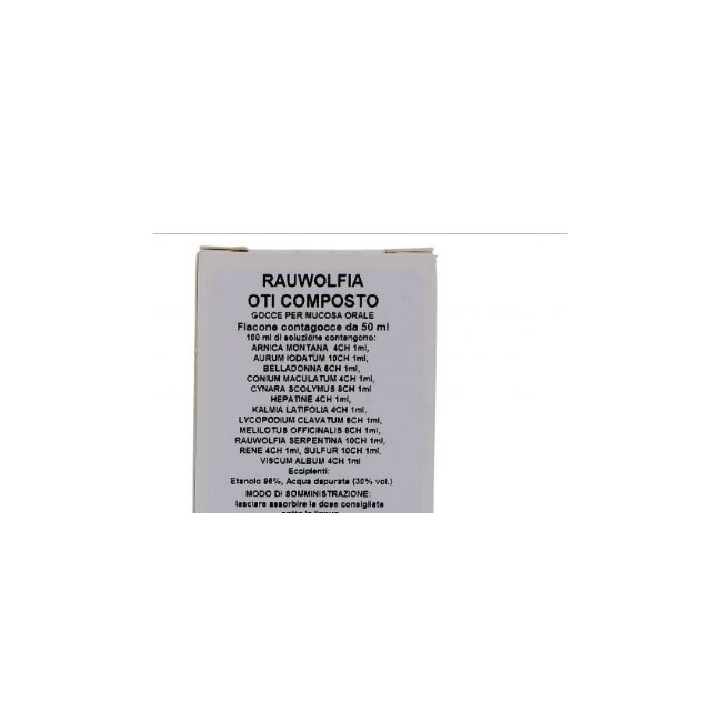 Oti Rauwolfia Composto Gocce 50ml Oti Rauwolfia Composto Gocce 50ml