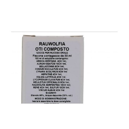 Oti Rauwolfia Composto Gocce 50ml