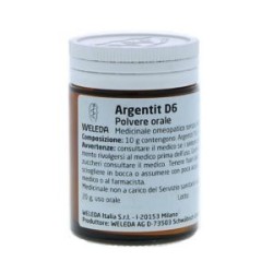 Weleda Italia Argentit 6 dh polvere 20 grammi