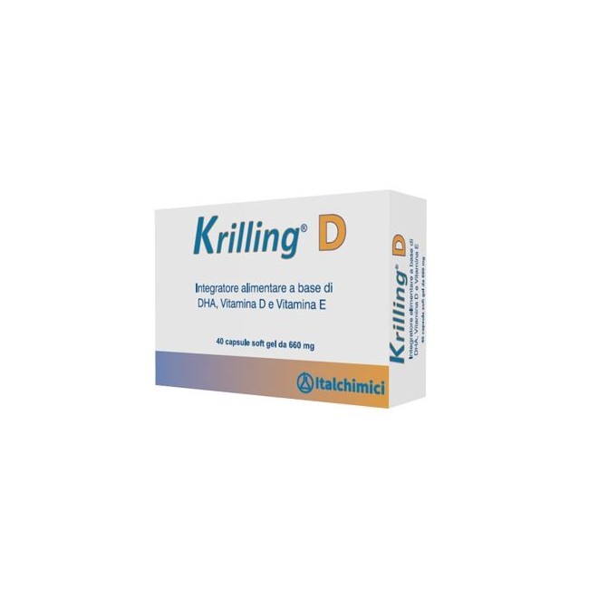 Krilling D 40 Capsule Krilling D 40 Capsule