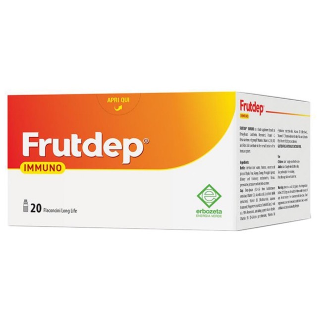 Frutdep Immuno 20 Flaconi 10ml Frutdep Immuno 20 Flaconi 10ml