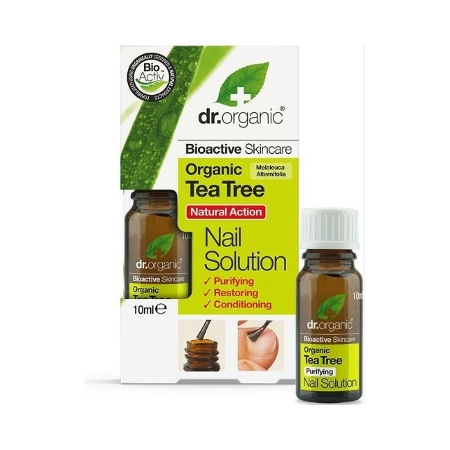 Dr organic tea tree nail cosmetico per le unghie 10ml Dr organic tea tree nail cosmetico per le unghie 10ml