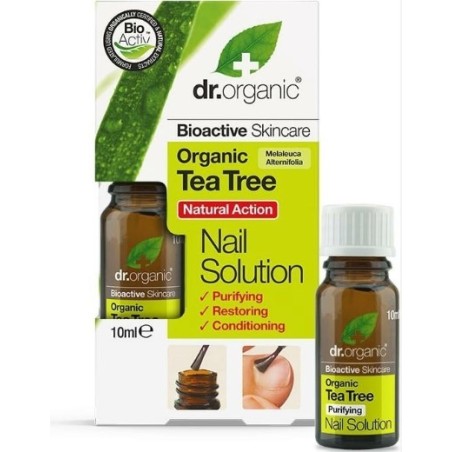 Dr organic tea tree nail cosmetico per le unghie 10ml Dr organic tea tree nail cosmetico per le unghie 10ml
