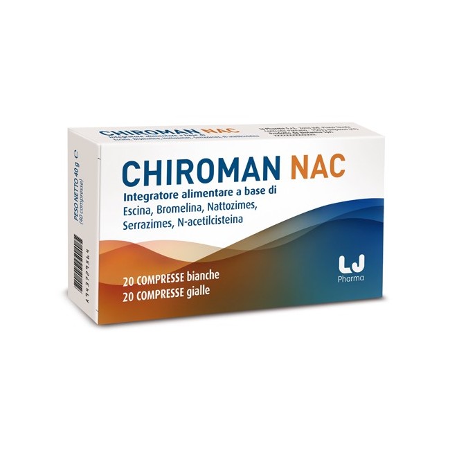 Chiroman Nac 20 Cps + 20 Cpr. 6 Pezzi Chiroman Nac 20 Cps + 20 Cpr. 6 Pezzi