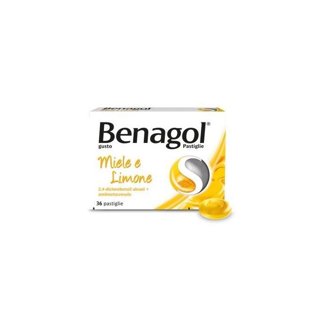 Benagol*36 Pastiglie Miele Limone