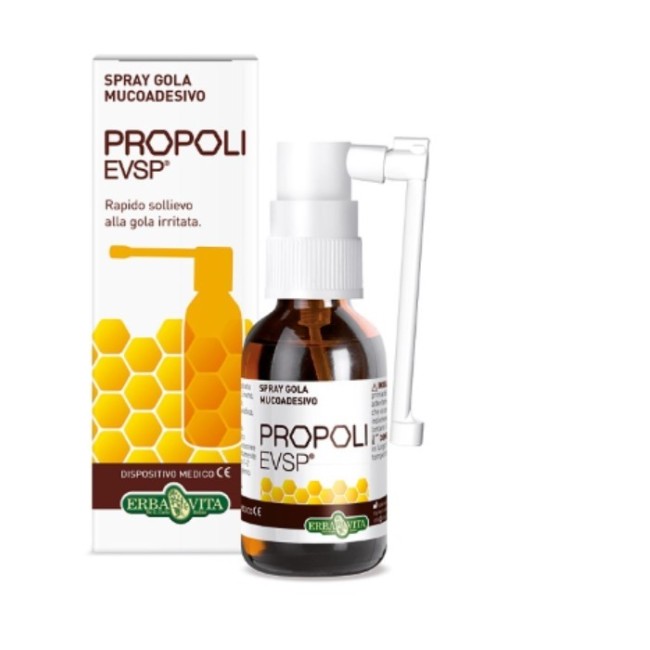 Erba Vita Propoli Evsp Spray Gola 20 Ml Erba Vita Propoli Evsp Spray Gola 20 Ml
