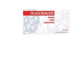 Oligobauer 4 oro rame argento fiale oligoelementi 20AB 2ML