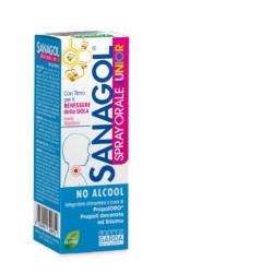 Sanagol Spray Junior Propoli Fragola 20 Ml
