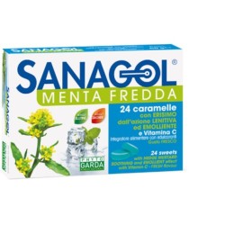 Sanagol Menta Fredda 24 Caramelle
